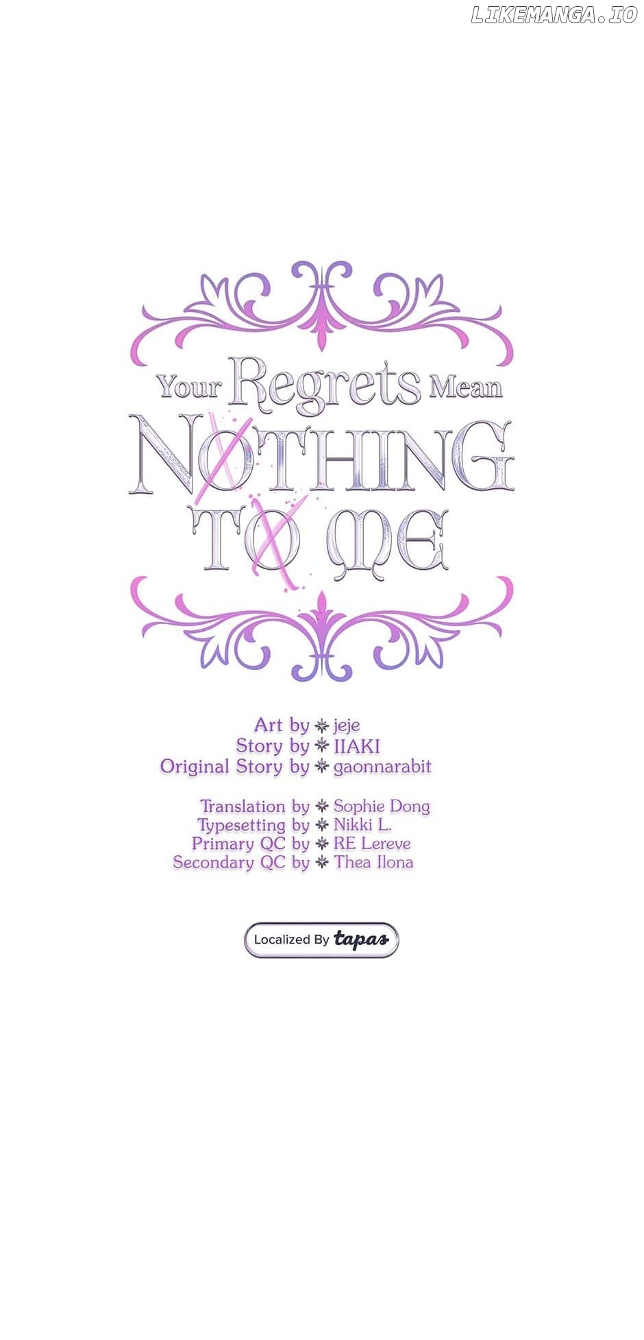 Your Regrets Mean Nothing to Me Chapter 127 - page 7