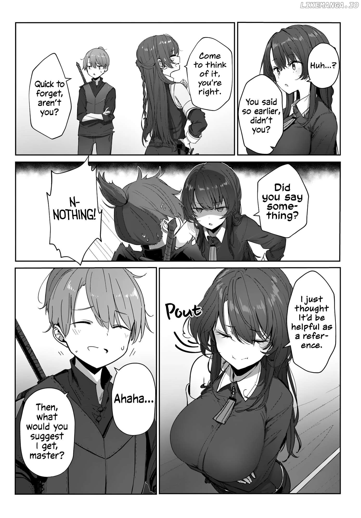 My Female Sword Master, Who I Live With, Is So Cute That I’m Happy Every Day Chapter 3 - page 6