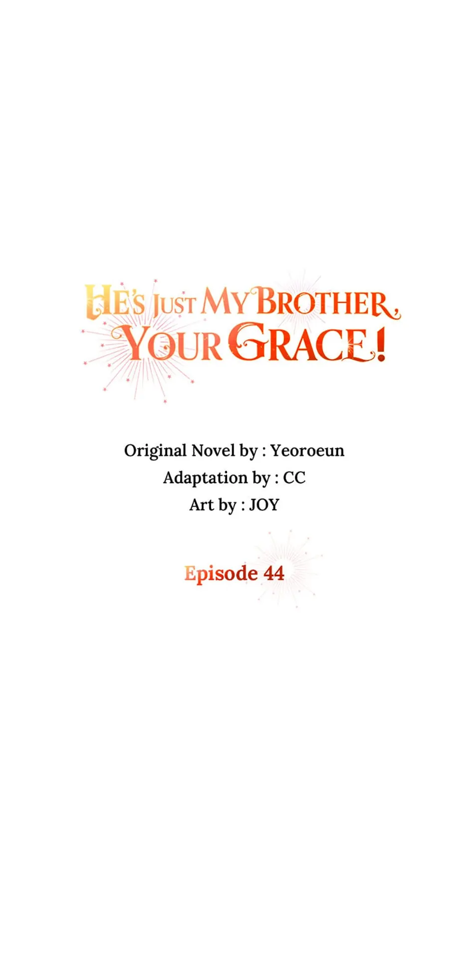 He's Just My Brother, Your Grace! Chapter 44 - page 5