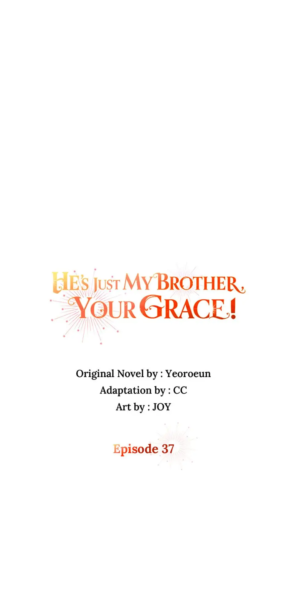 He's Just My Brother, Your Grace! Chapter 37 - page 7