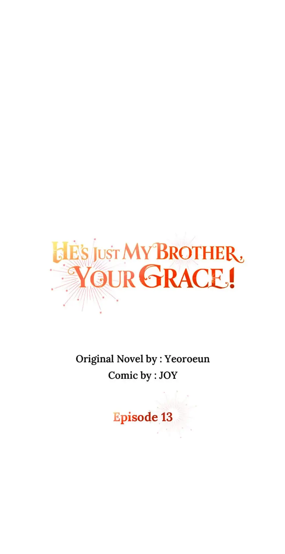 He's Just My Brother, Your Grace! Chapter 13 - page 2