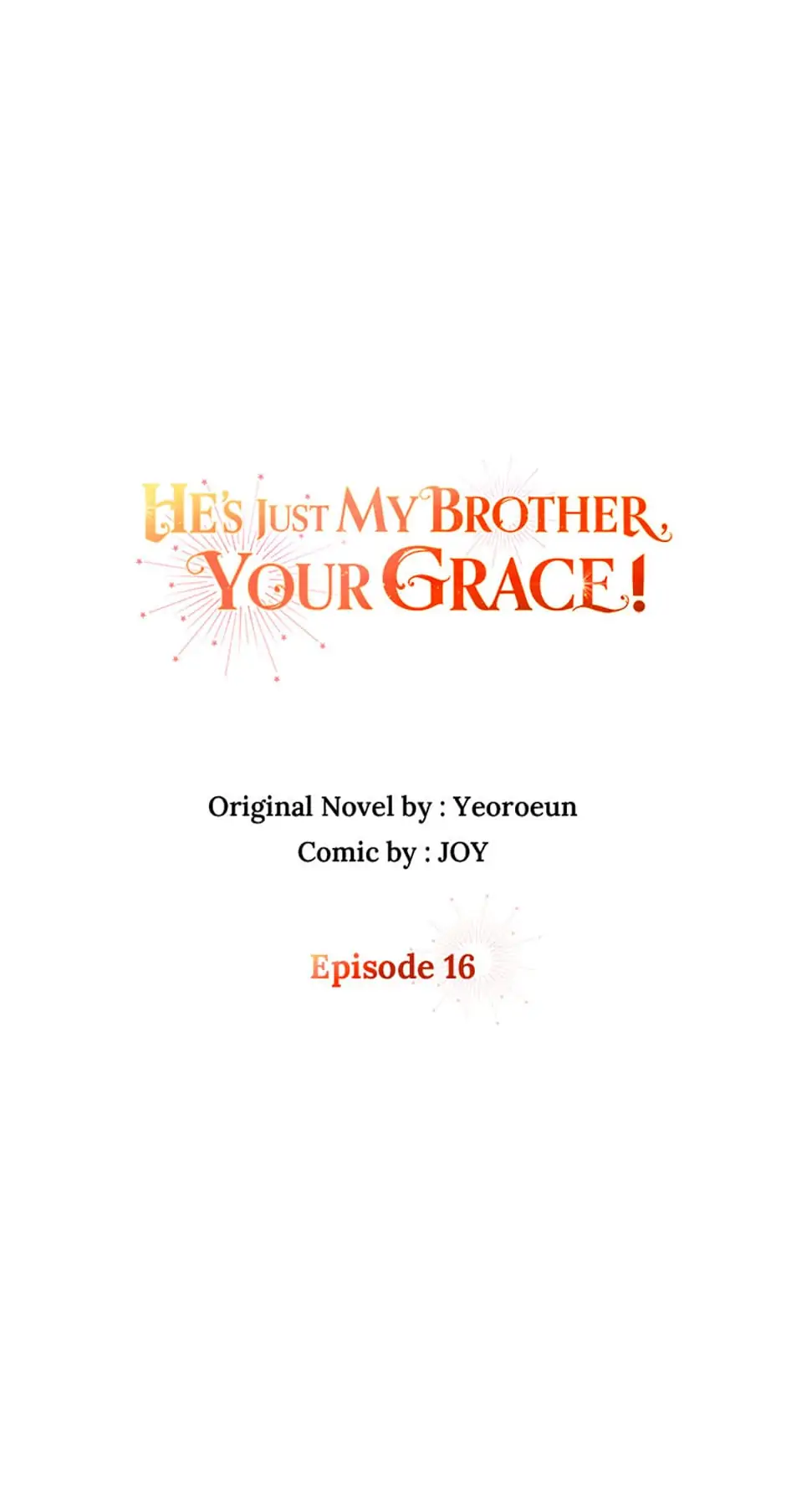 He's Just My Brother, Your Grace! Chapter 16 - page 2