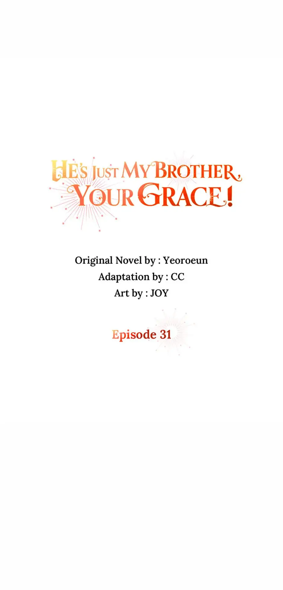He's Just My Brother, Your Grace! Chapter 31 - page 36