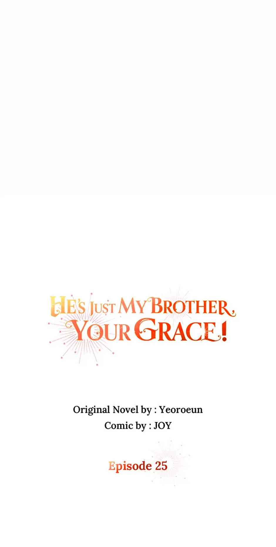 He's Just My Brother, Your Grace! Chapter 25 - page 19