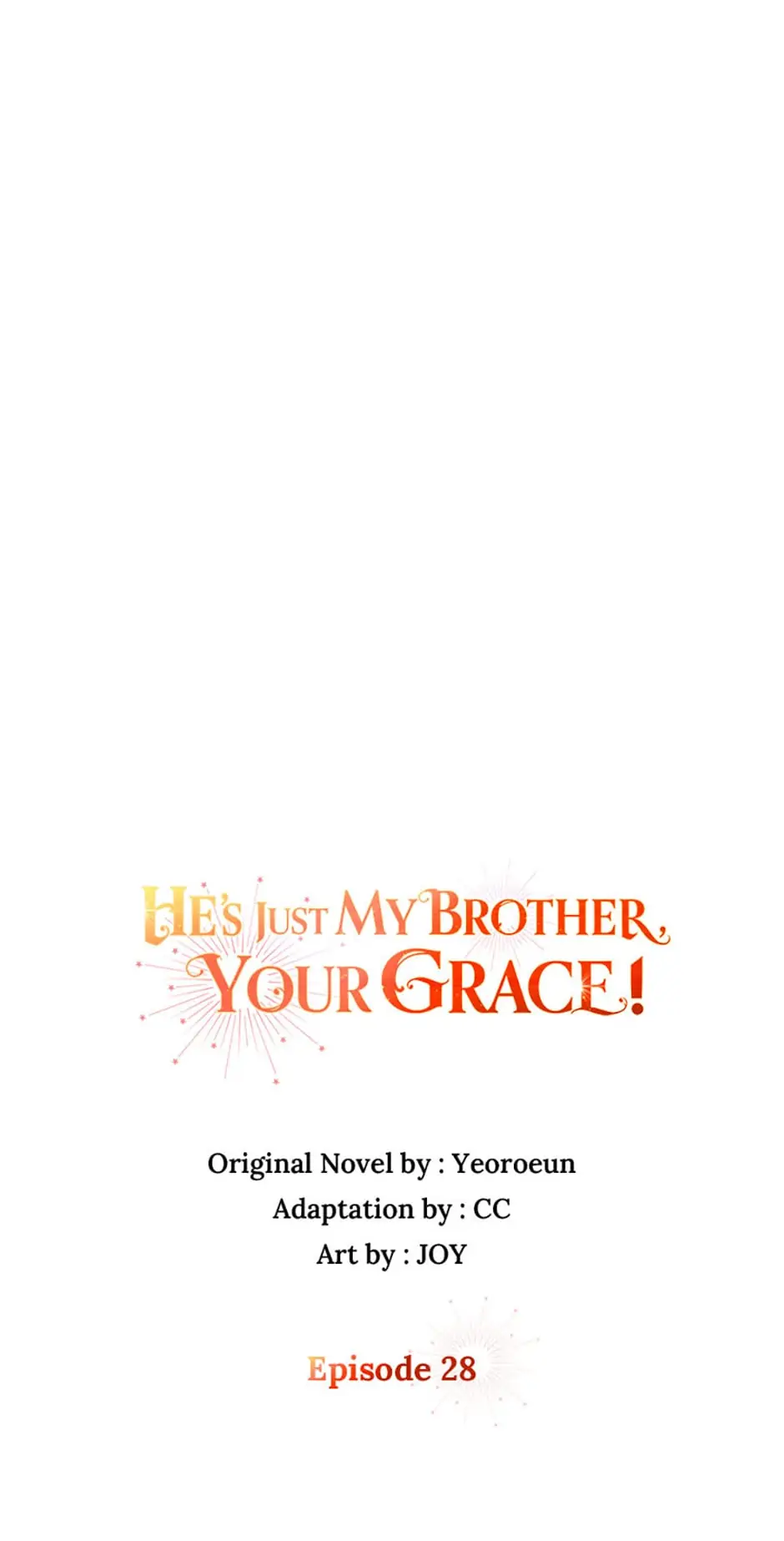 He's Just My Brother, Your Grace! Chapter 28 - page 2