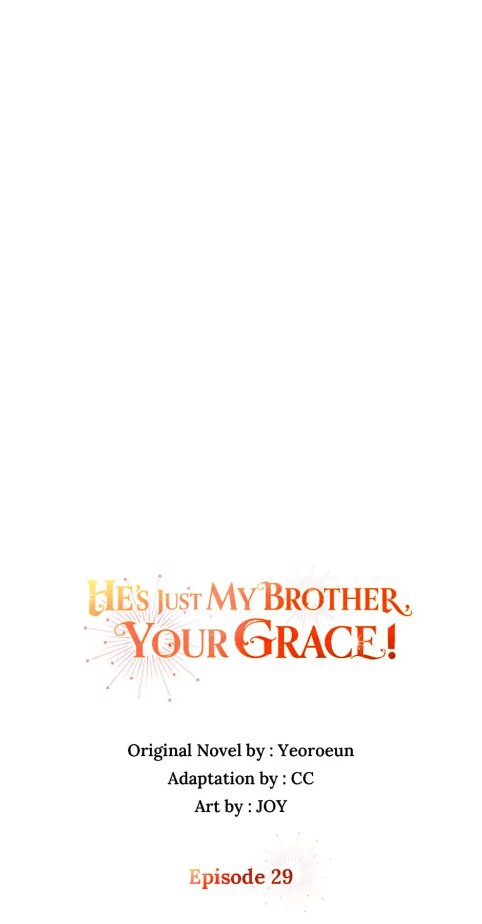 He's Just My Brother, Your Grace! Chapter 29 - page 4