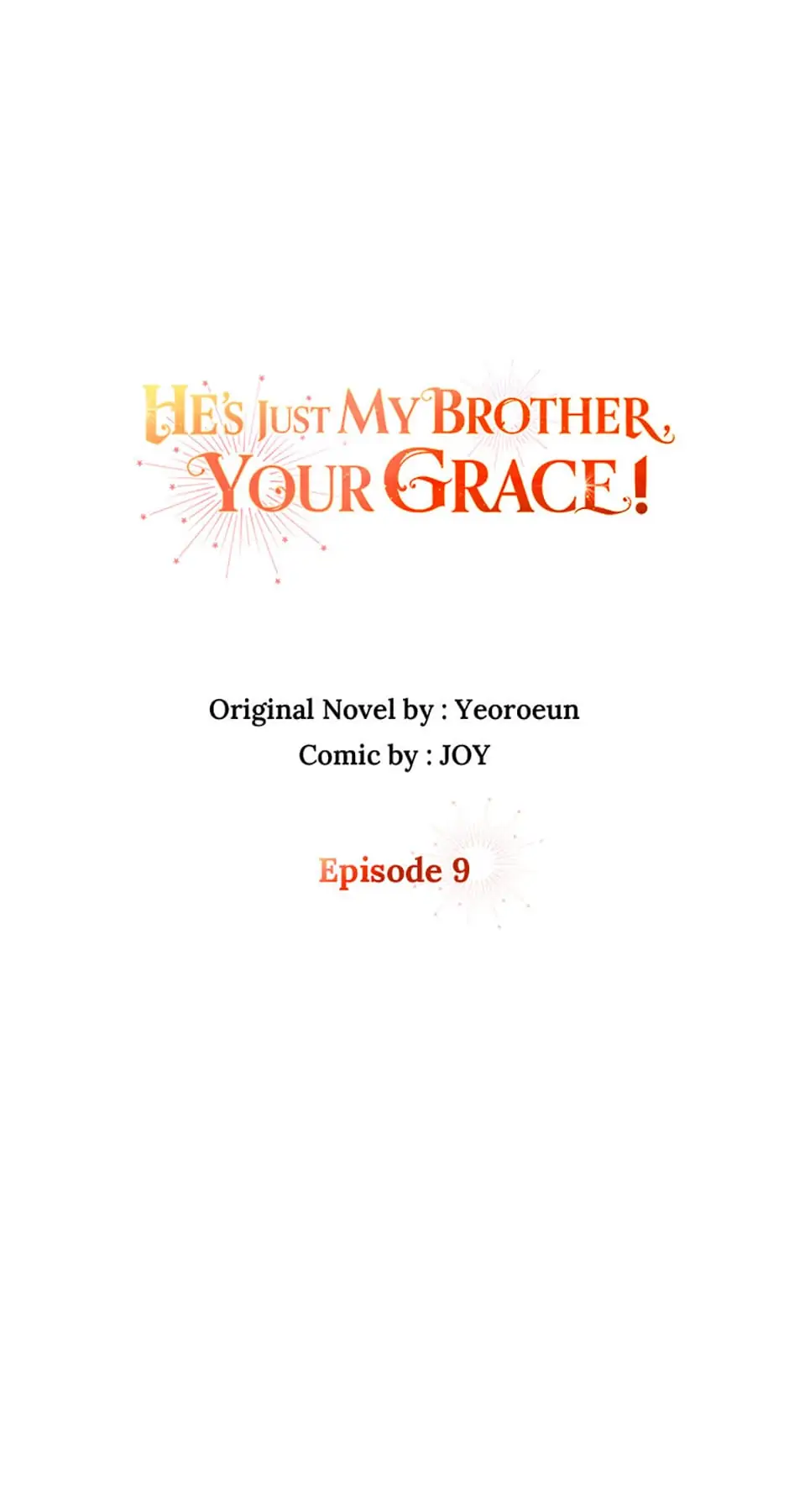 He's Just My Brother, Your Grace! Chapter 9 - page 2