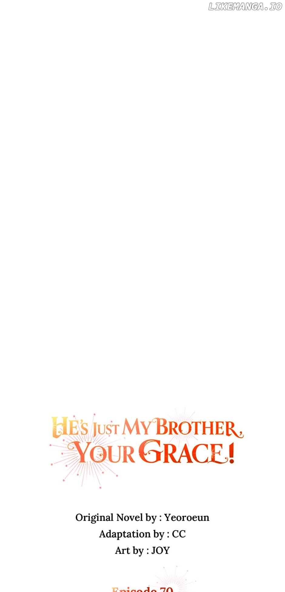 He's Just My Brother, Your Grace! Chapter 70 - page 75