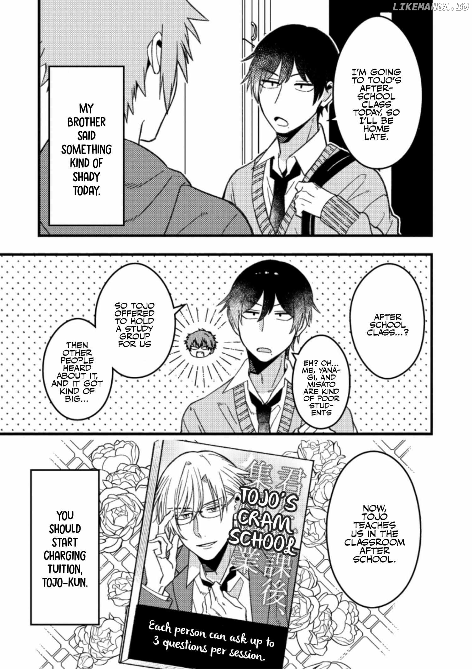 A World Where Everything Definitely Becomes BL vs. The Man Who Definitely Doesn't Want To Be In A BL Chapter 71 - page 1