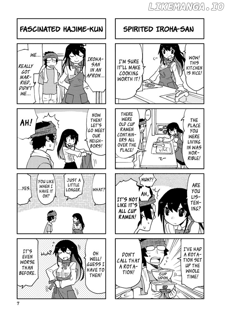 Shinkon no Iroha-san Chapter 1 - page 7