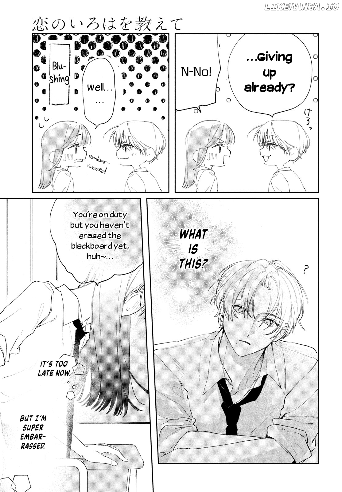 Koi no Iroha wo Oshiete Chapter 3 - page 29