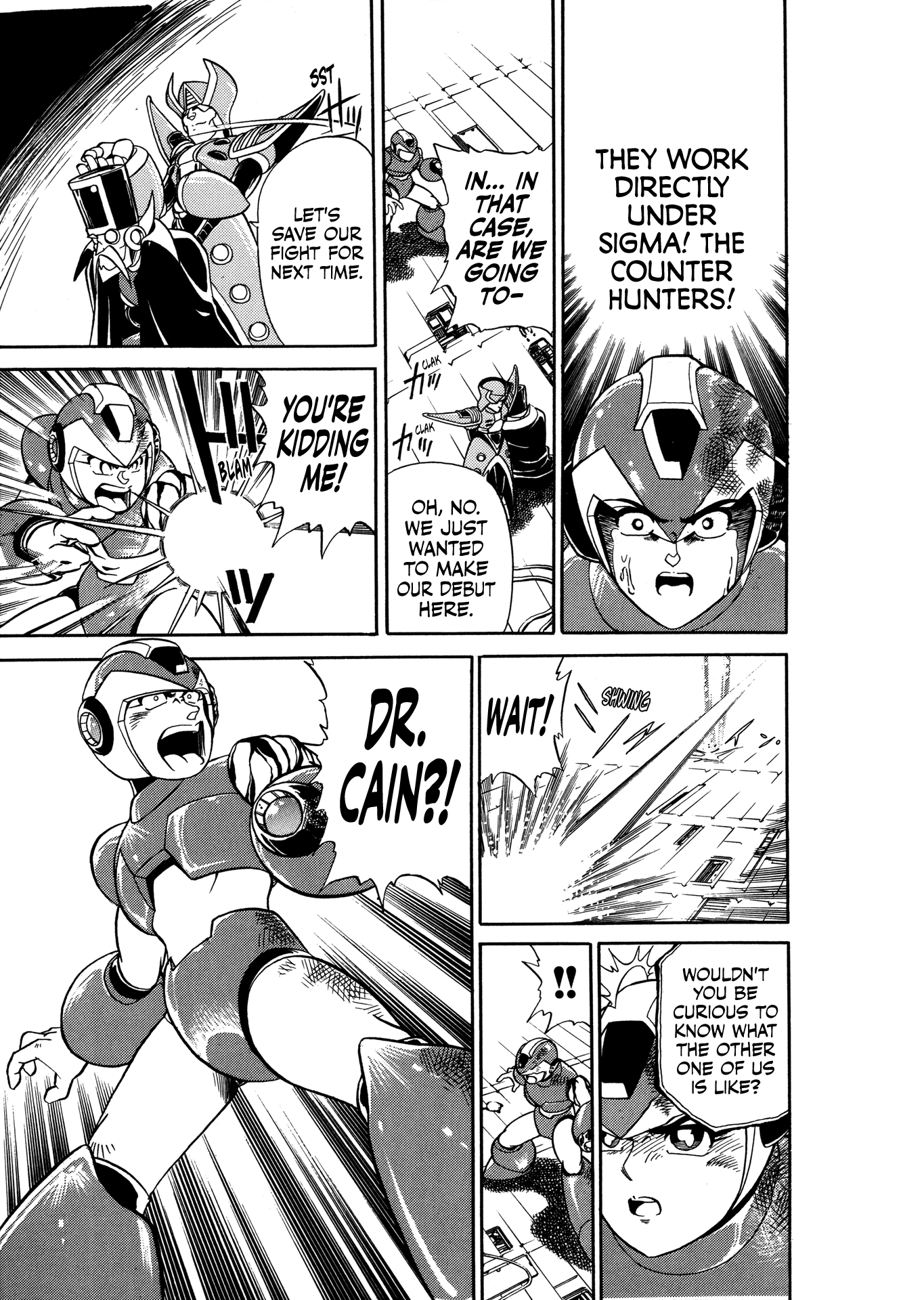 Rockman x2 chapter 3 - page 35