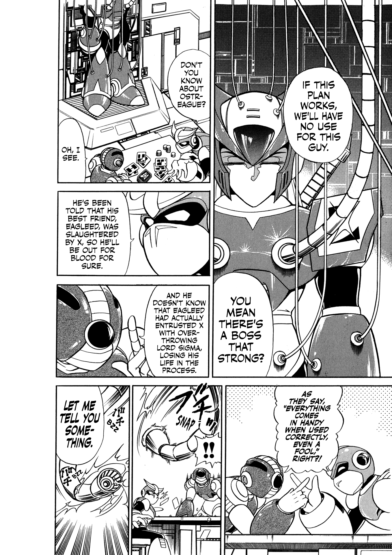 Rockman x2 chapter 5 - page 4