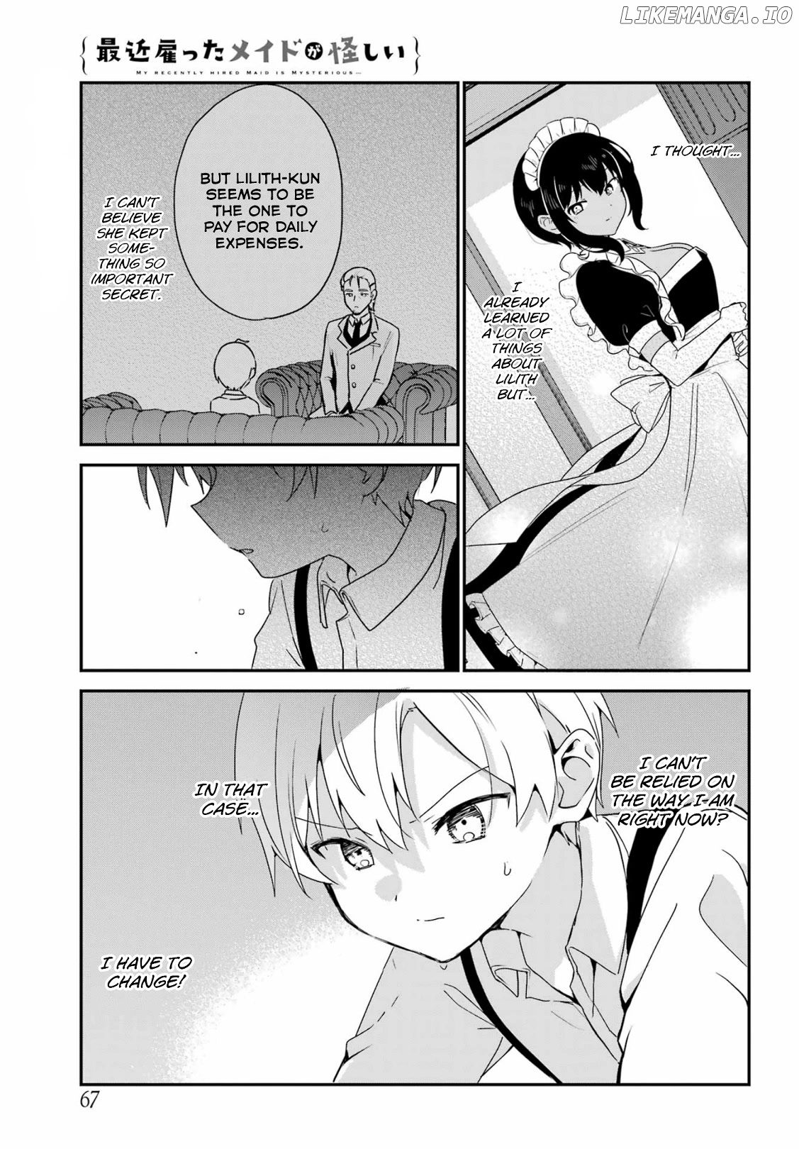 My Recently Hired Maid Is Suspicious (Serialization) chapter 36 - page 1