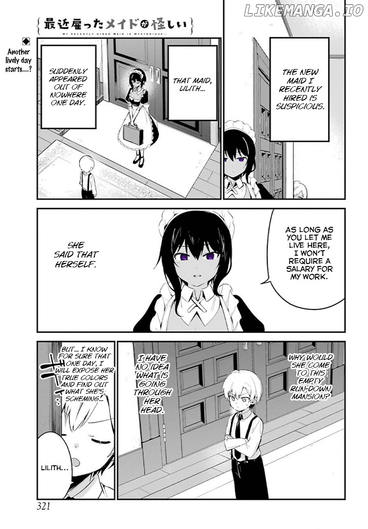 My Recently Hired Maid Is Suspicious (Serialization) chapter 4 - page 1