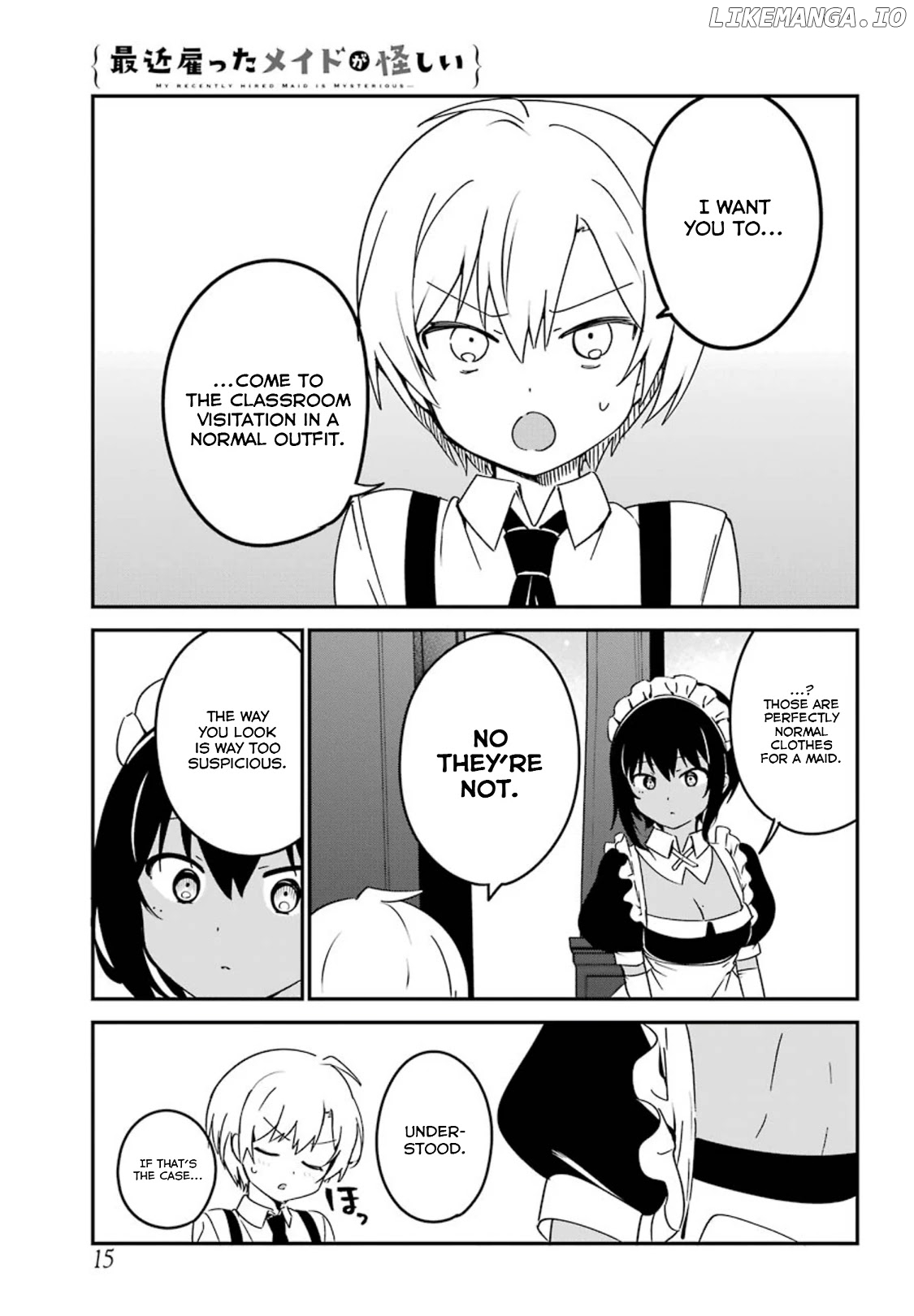 My Recently Hired Maid Is Suspicious (Serialization) chapter 8 - page 4