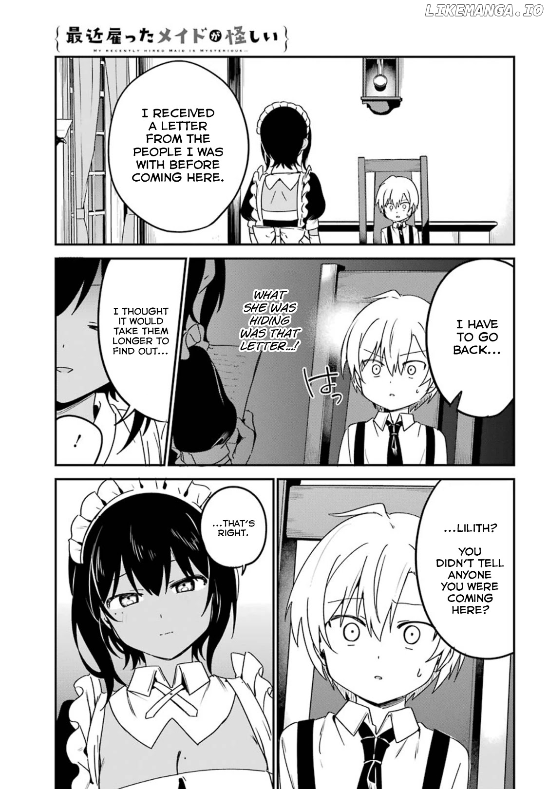 My Recently Hired Maid Is Suspicious (Serialization) chapter 12 - page 11