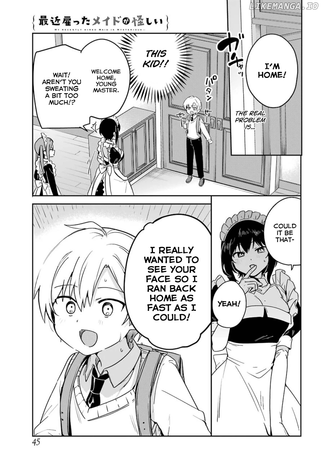 My Recently Hired Maid Is Suspicious (Serialization) chapter 23 - page 7