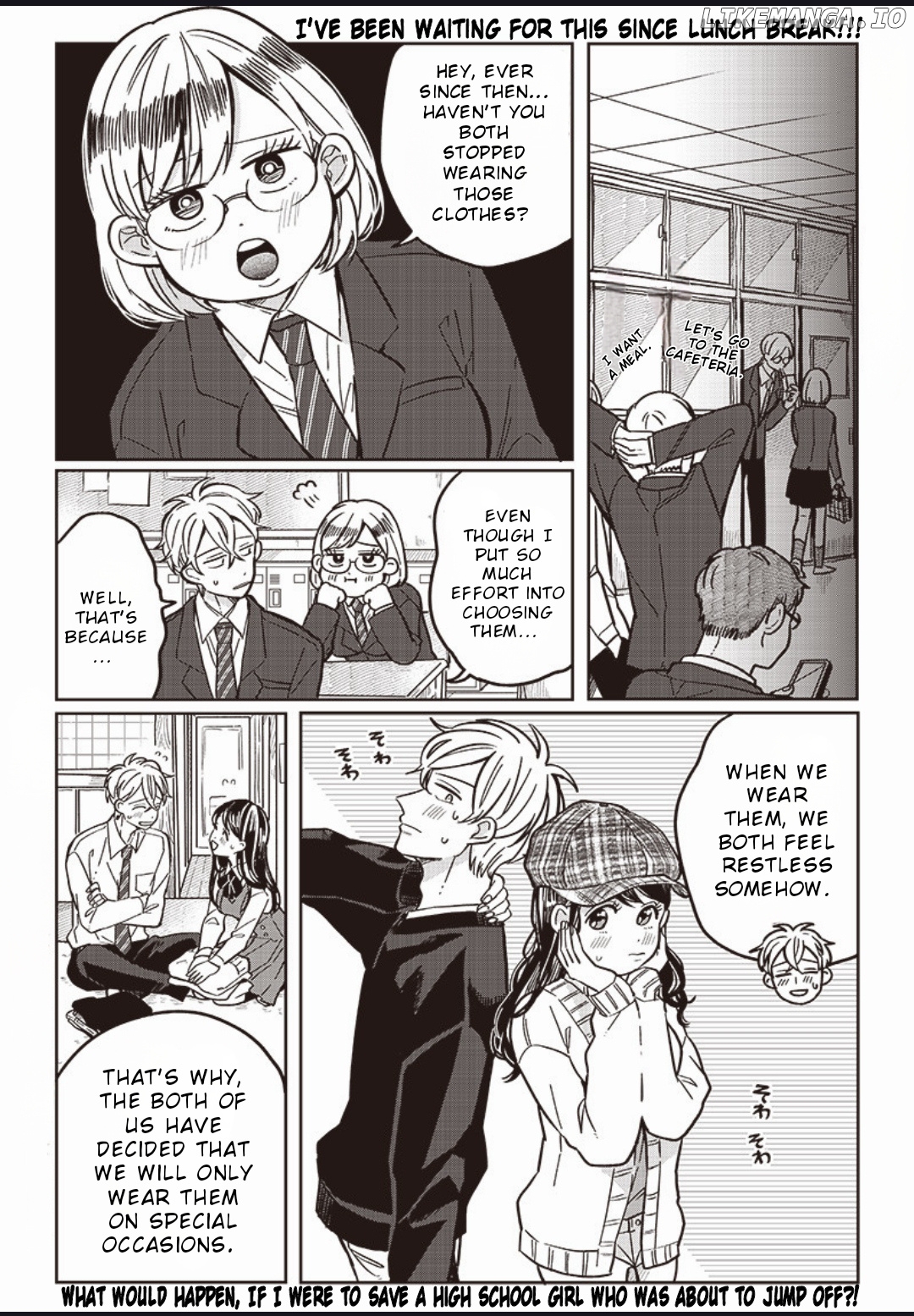 What Happens If You Saved A High School Girl Who Was About To Jump Off? chapter 8 - page 2