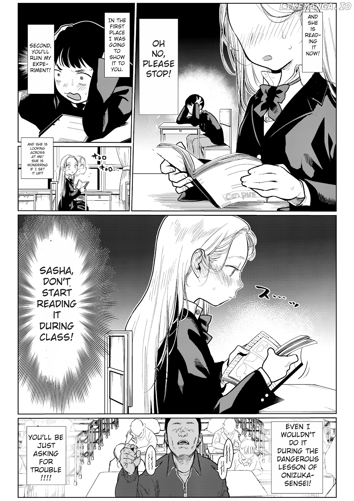 JC Sasha and Her Otaku Classmate chapter 7.5 - page 4