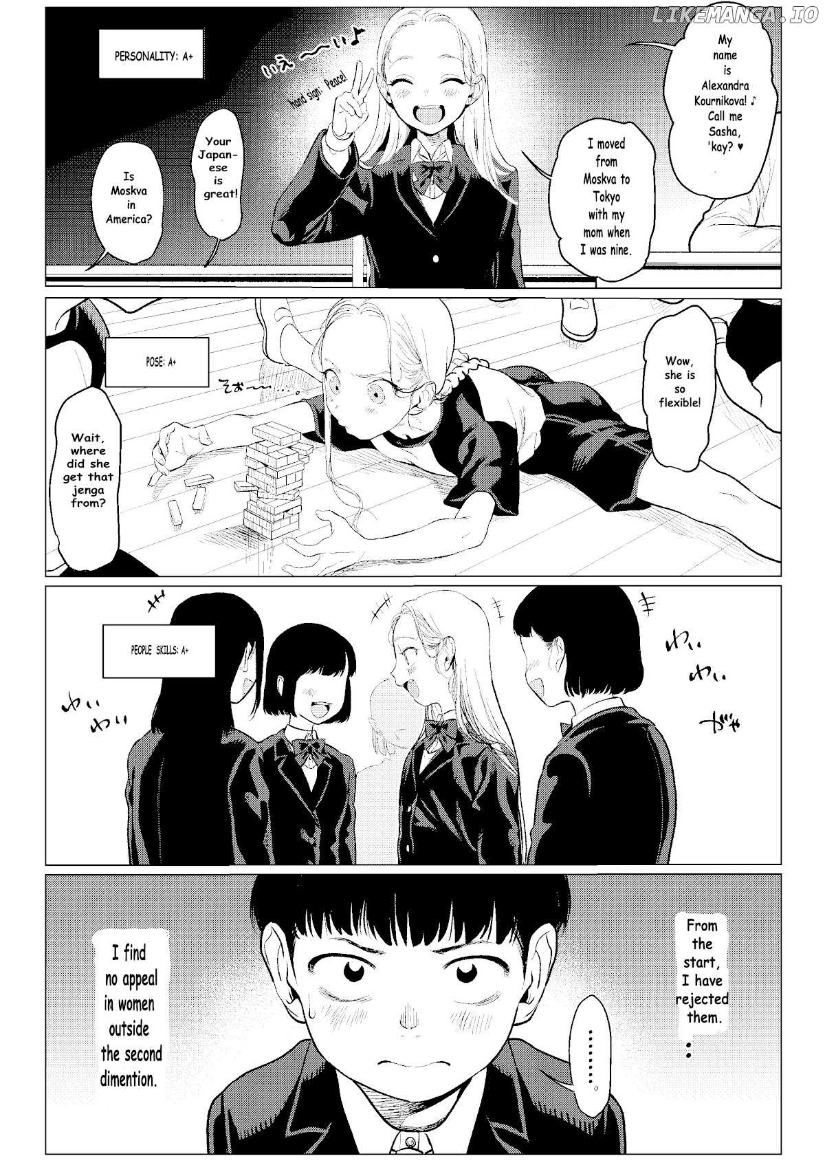 JC Sasha and Her Otaku Classmate chapter 2 - page 1