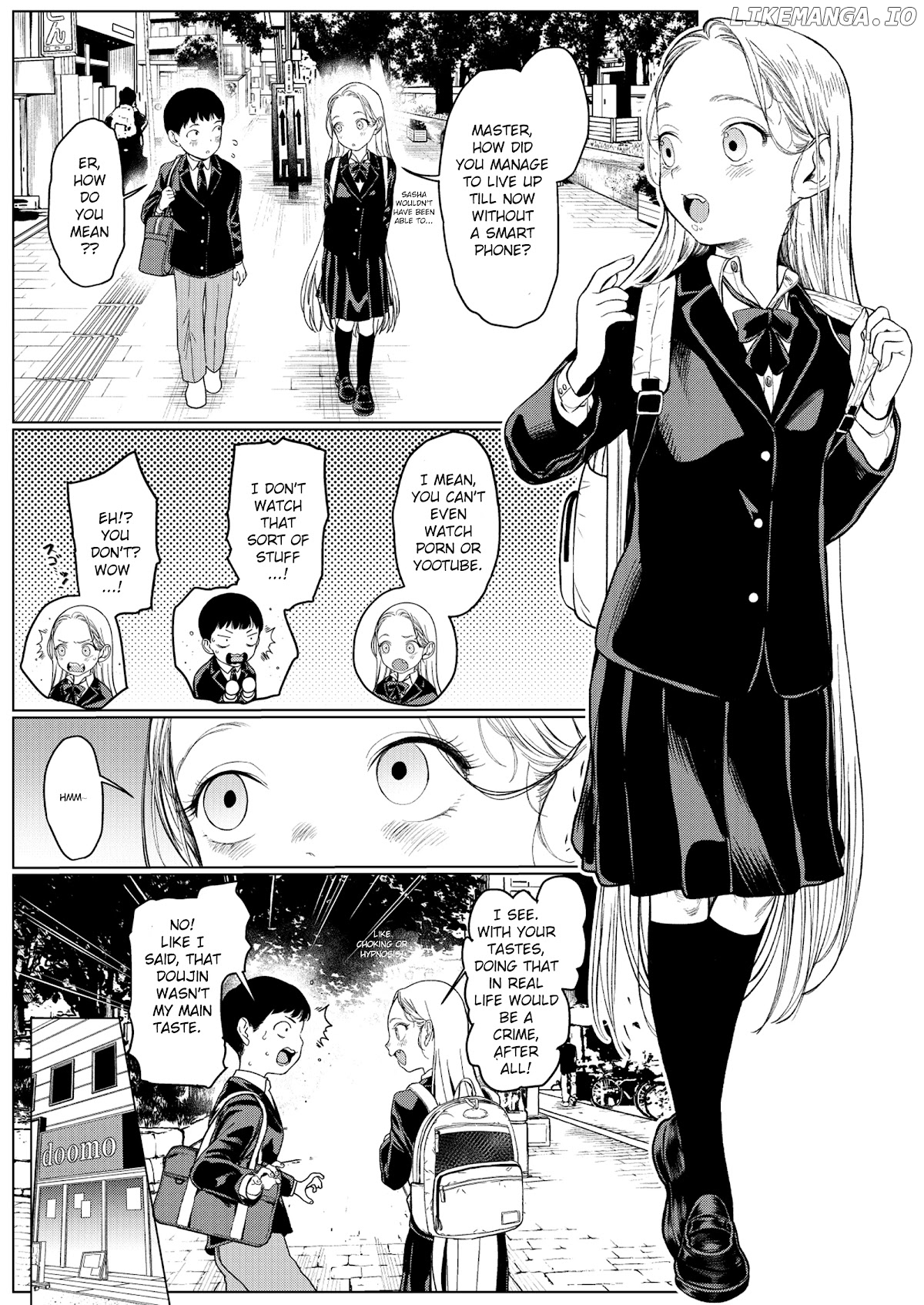 JC Sasha and Her Otaku Classmate chapter 11 - page 1