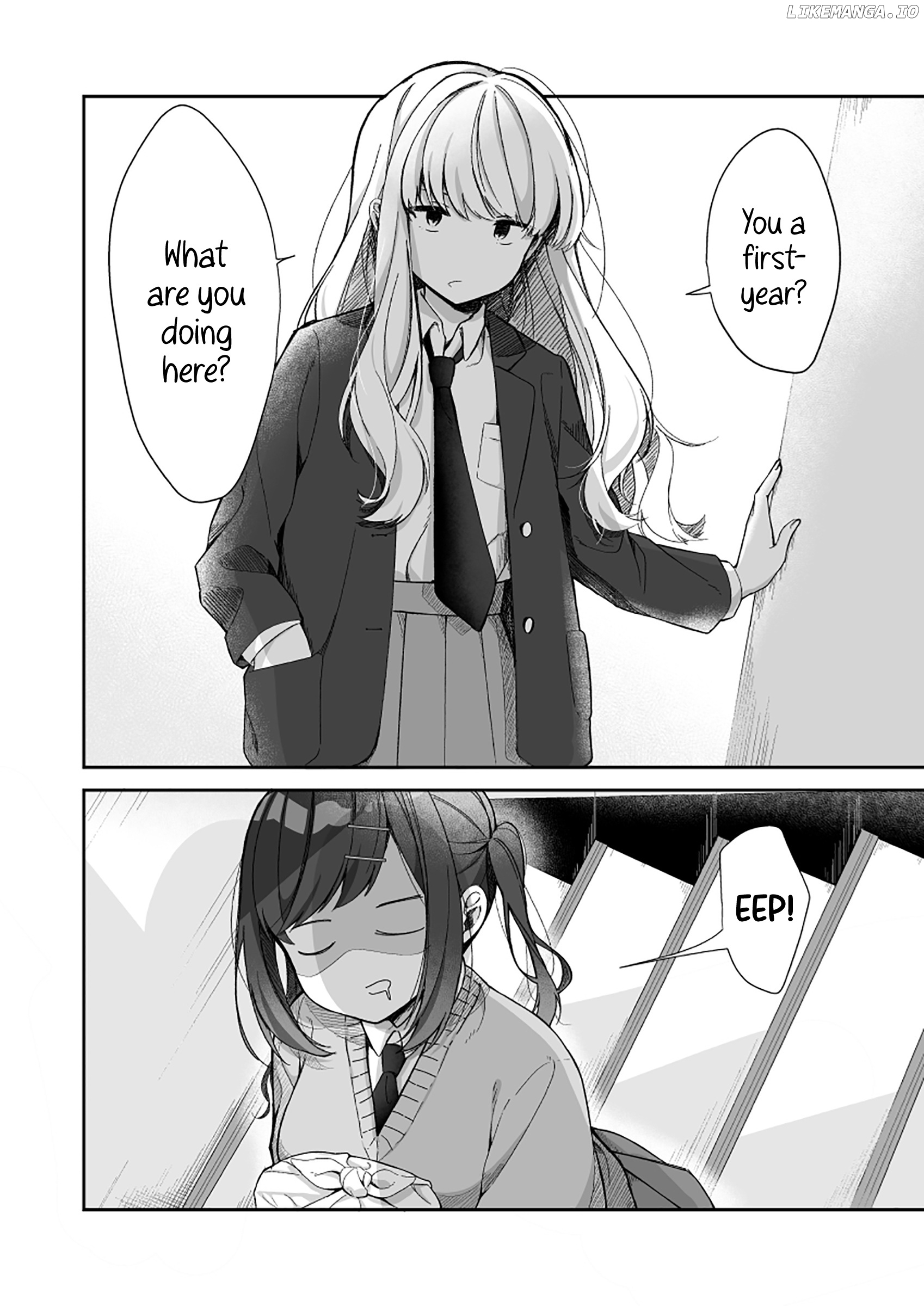 Tonari no Senpai to Kininaru Kouhai chapter 1 - page 1