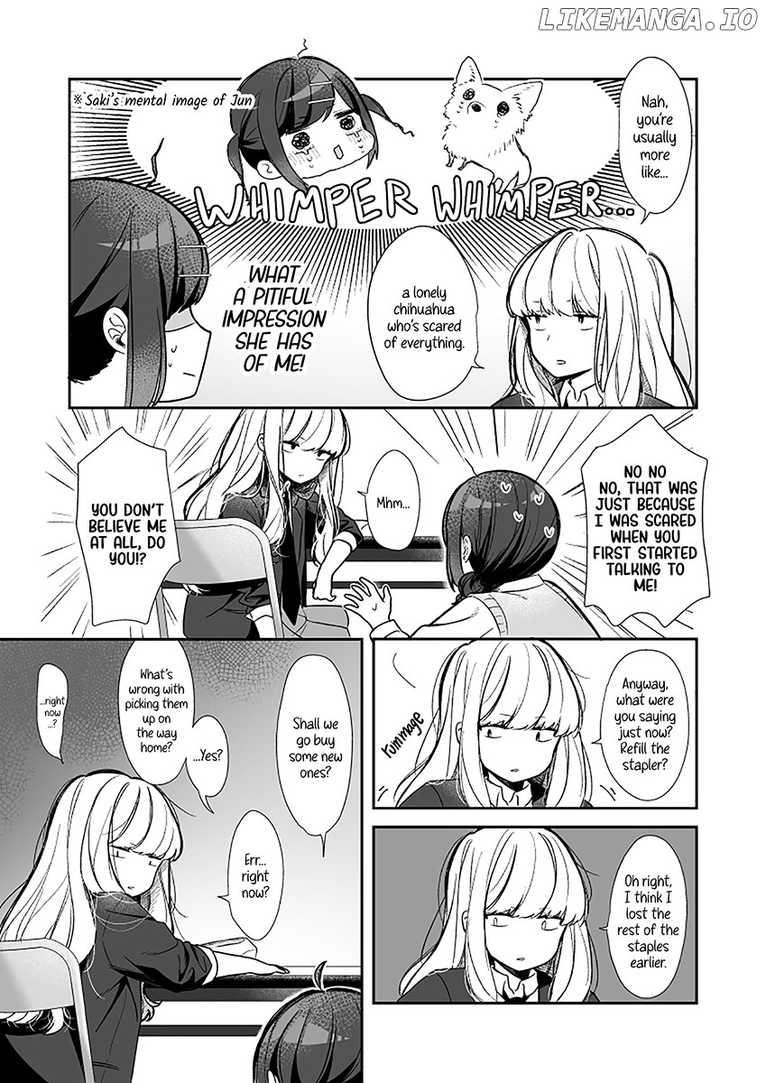 Tonari no Senpai to Kininaru Kouhai chapter 4 - page 2