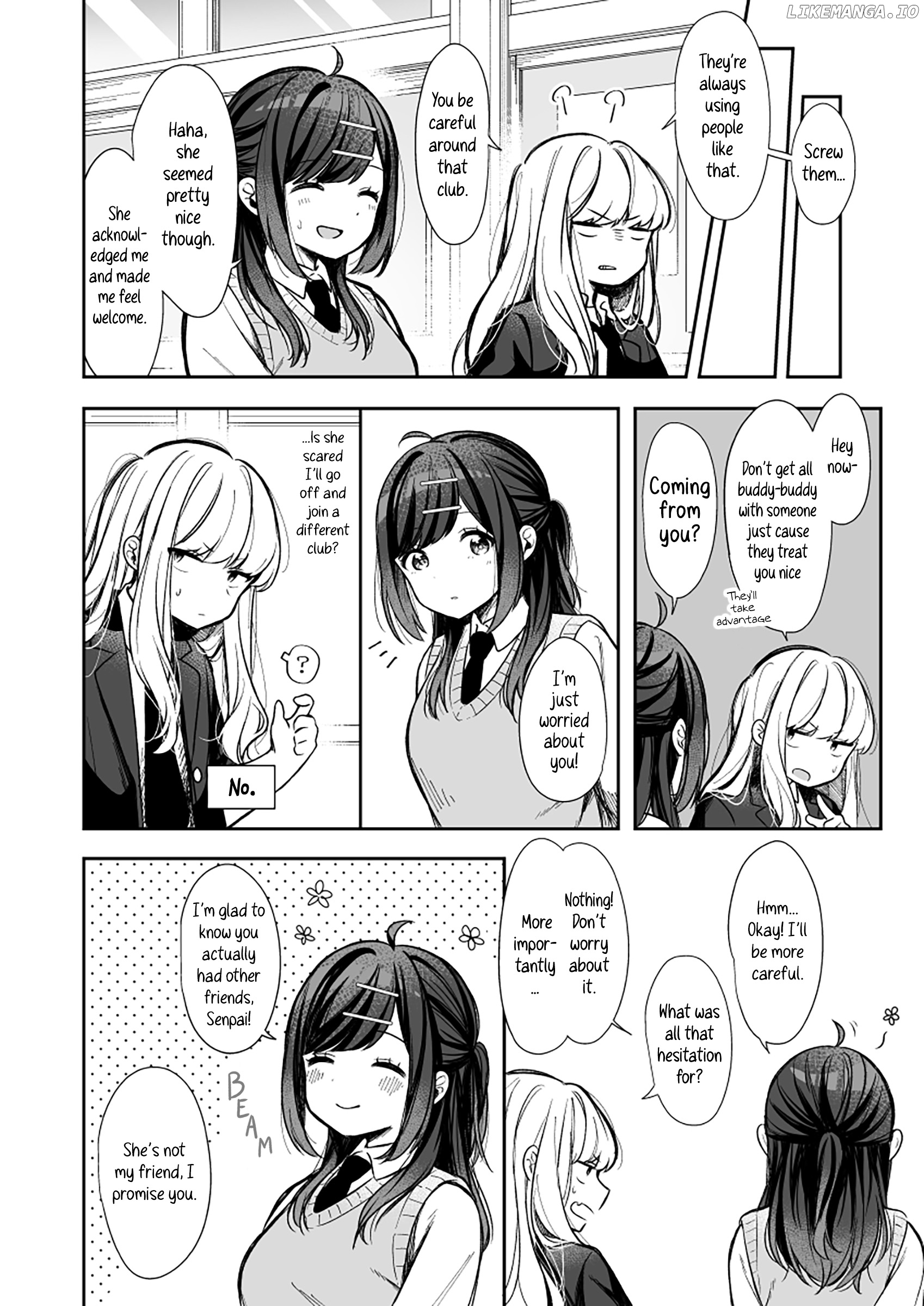 Tonari no Senpai to Kininaru Kouhai chapter 6 - page 4