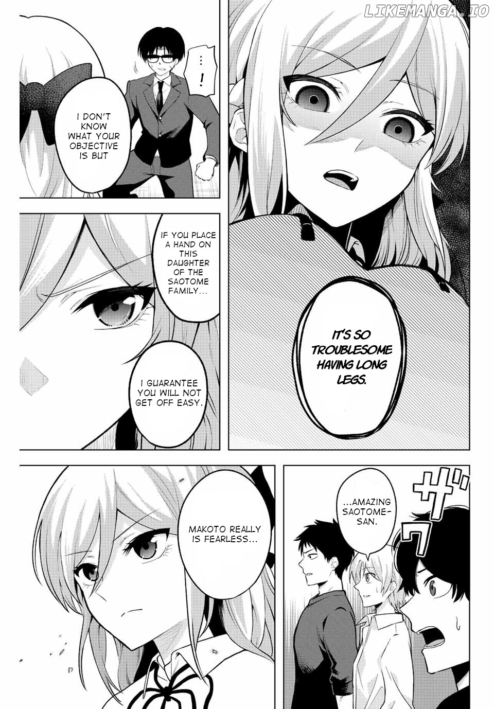 The death game is all that Saotome-san has left chapter 1 - page 14