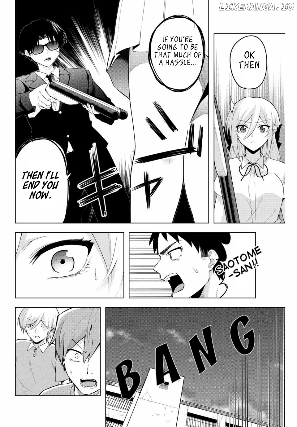 The death game is all that Saotome-san has left chapter 1 - page 15