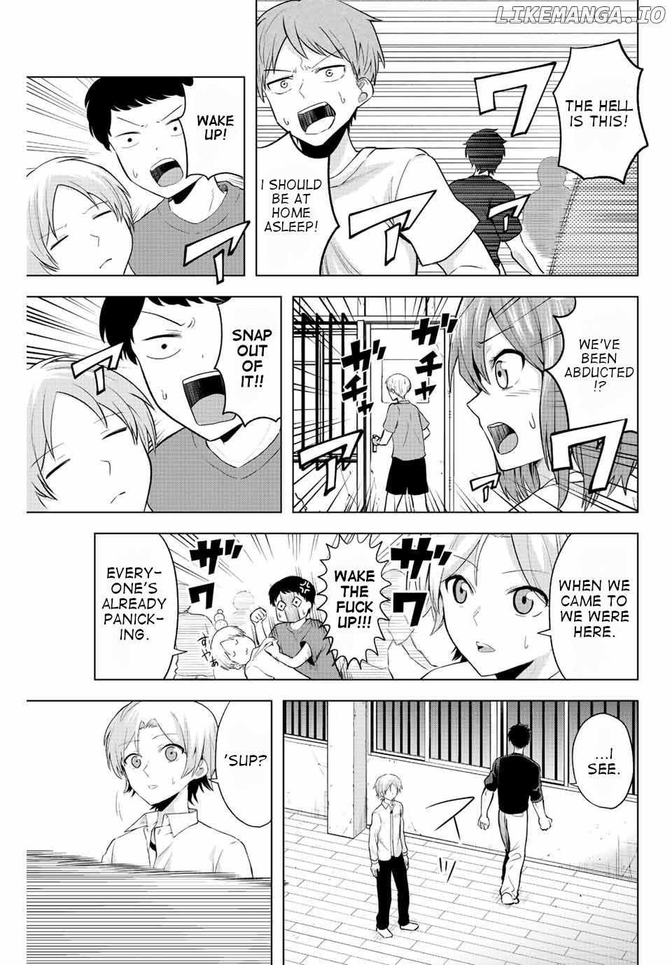 The death game is all that Saotome-san has left chapter 1 - page 2