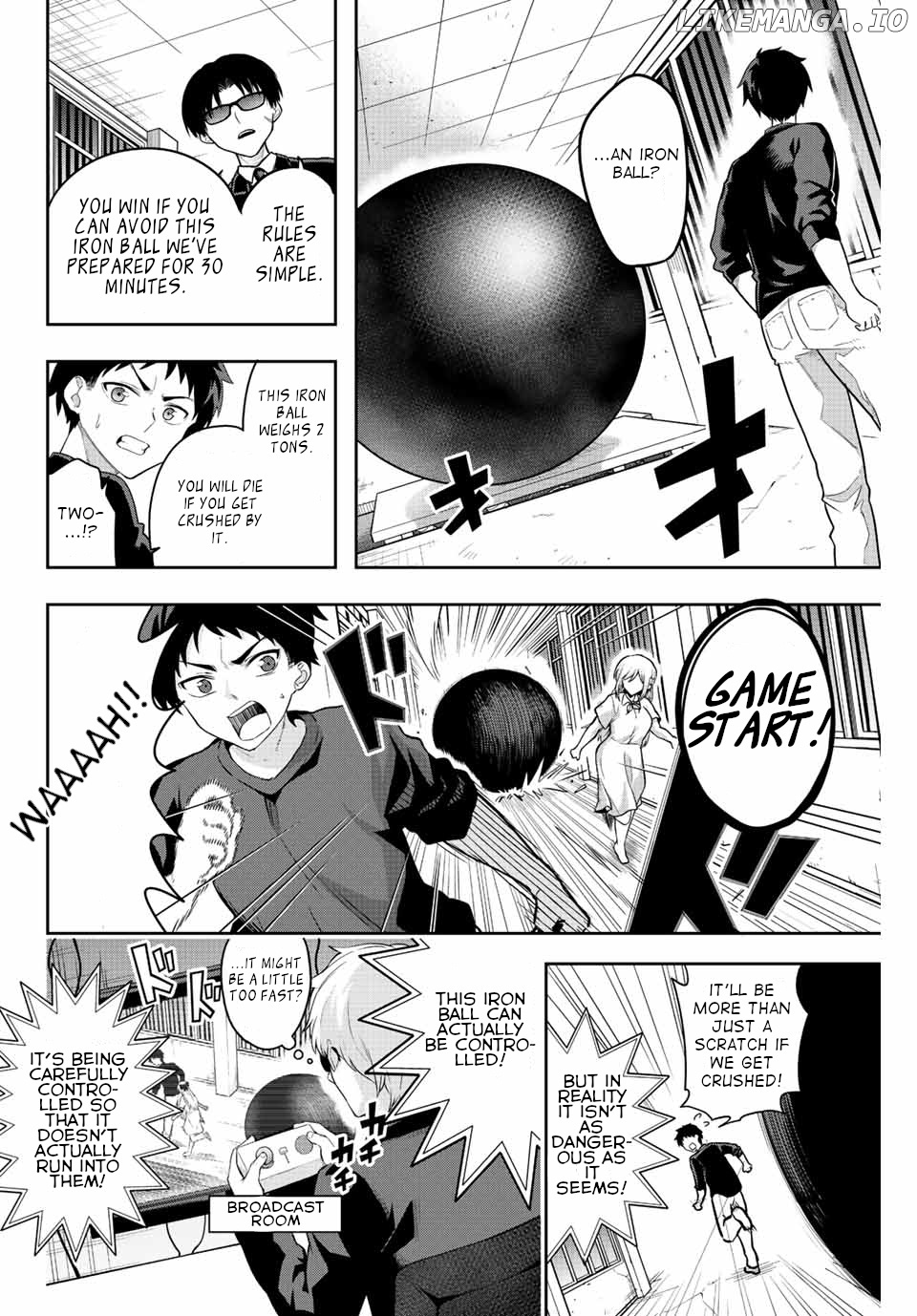 The death game is all that Saotome-san has left chapter 1 - page 31