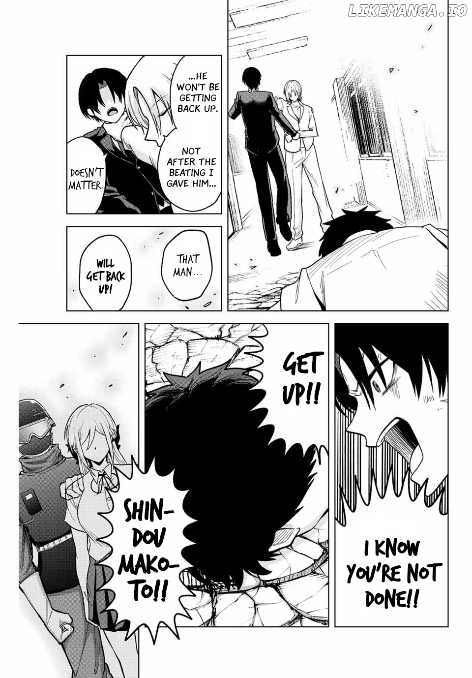 The death game is all that Saotome-san has left chapter 35 - page 7