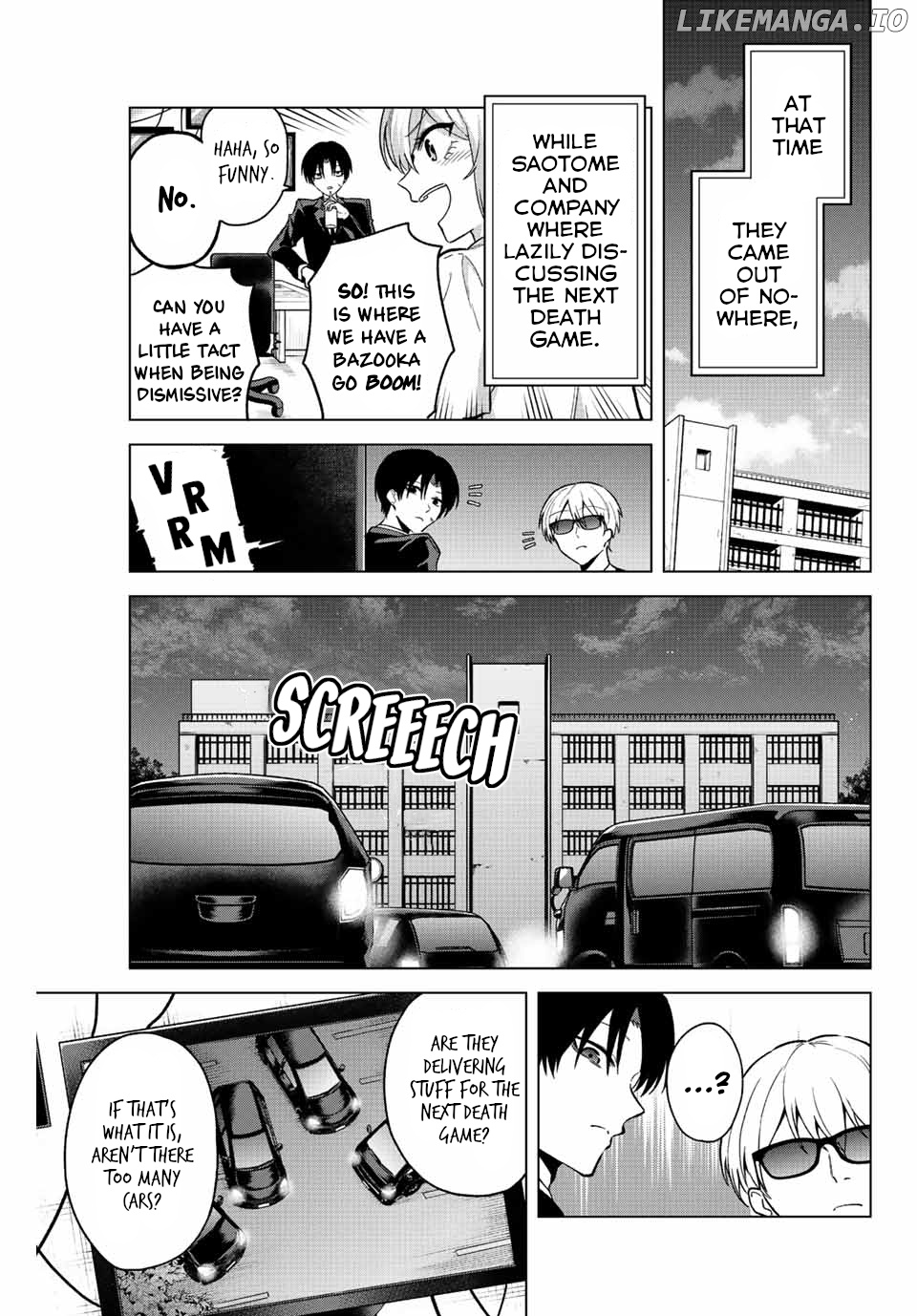 The death game is all that Saotome-san has left chapter 30 - page 1