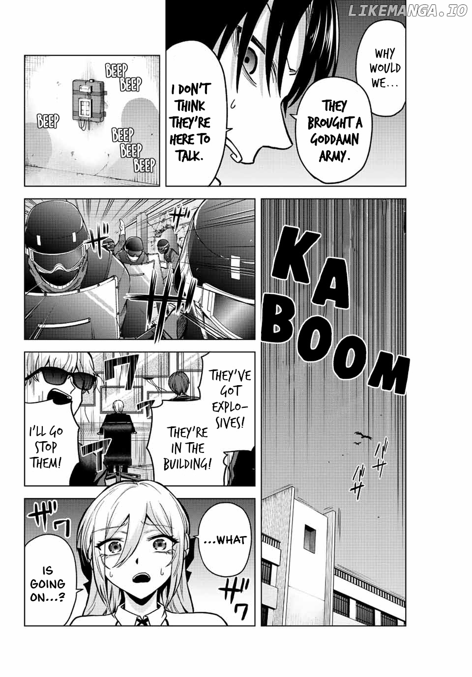 The death game is all that Saotome-san has left chapter 30 - page 6