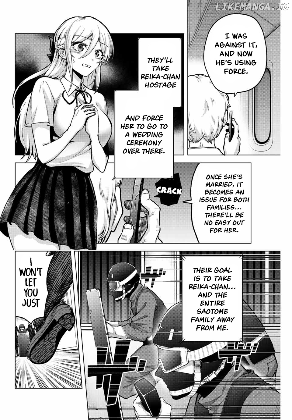 The death game is all that Saotome-san has left chapter 30 - page 8