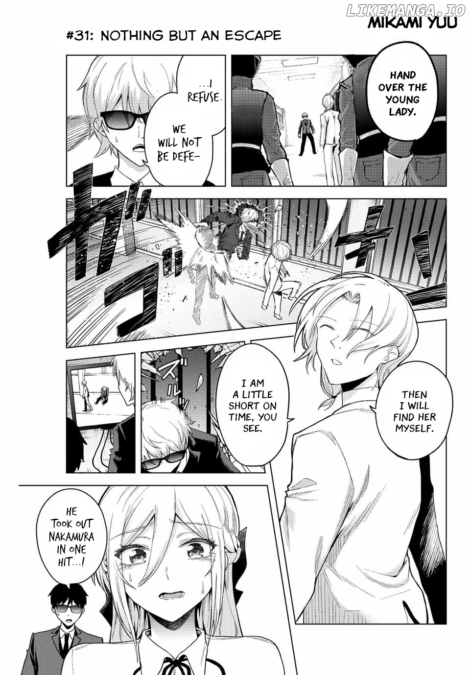 The death game is all that Saotome-san has left chapter 31 - page 1