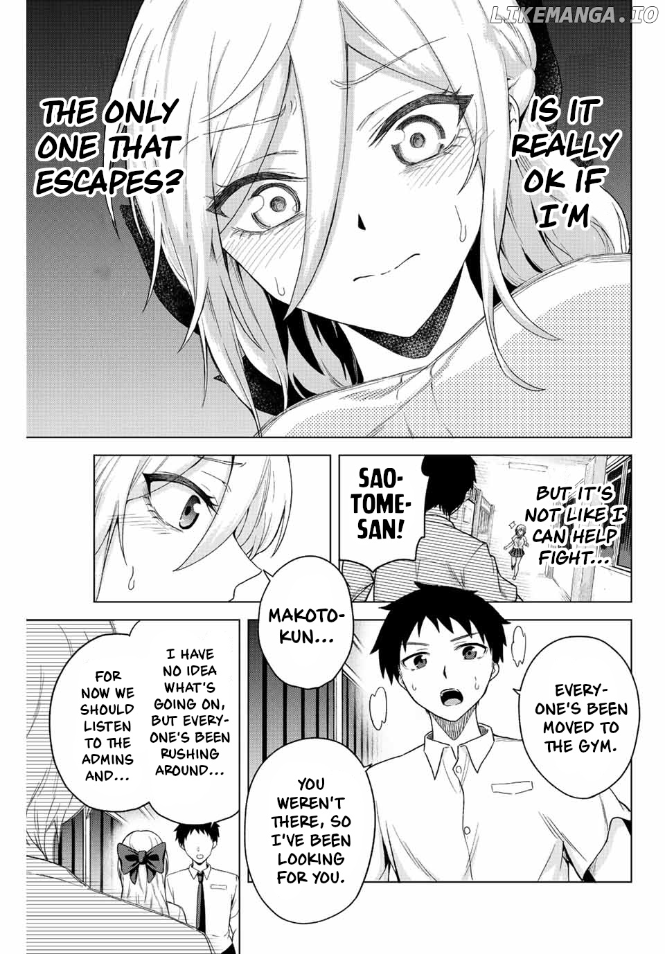 The death game is all that Saotome-san has left chapter 31 - page 11