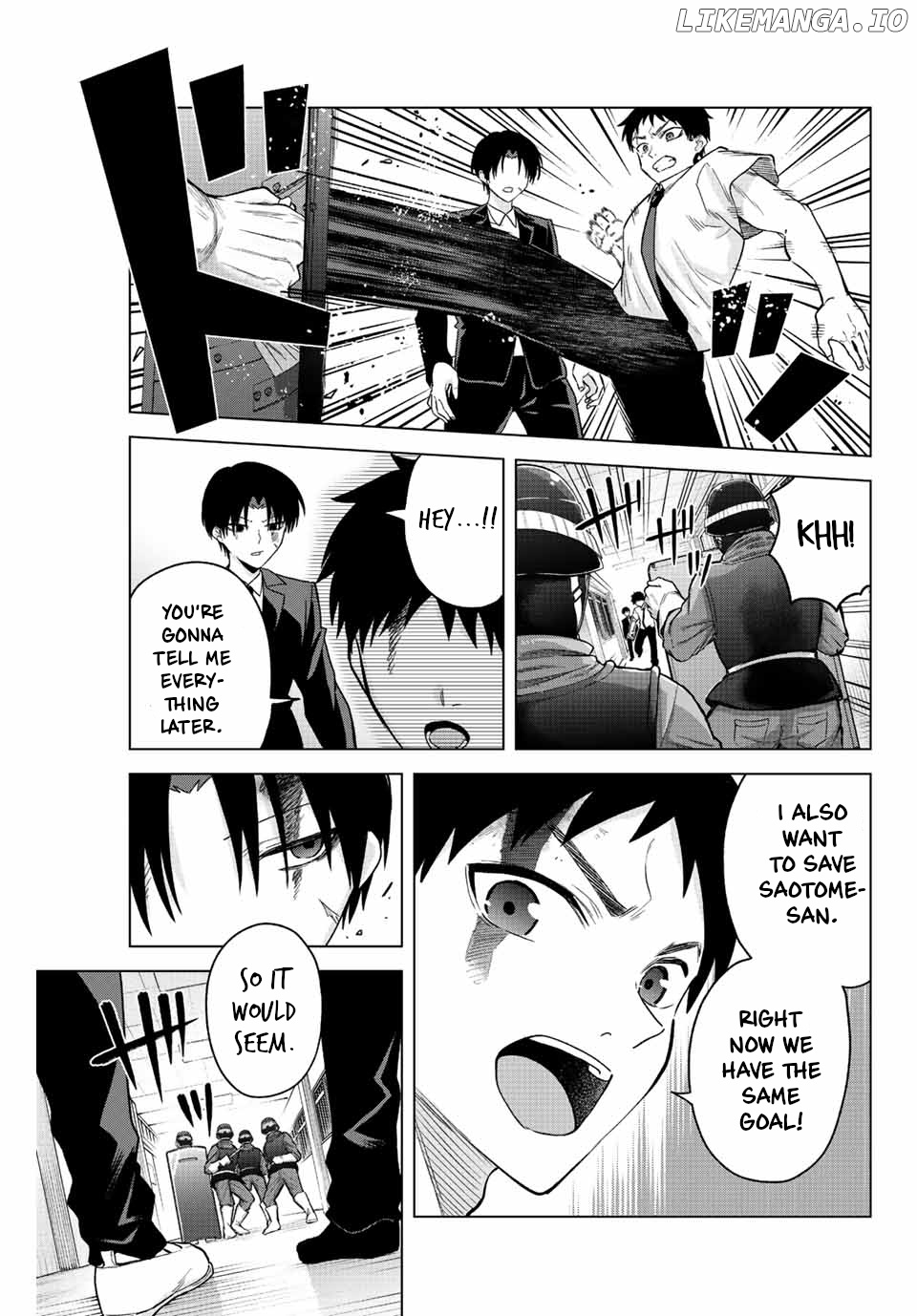 The death game is all that Saotome-san has left chapter 33 - page 7