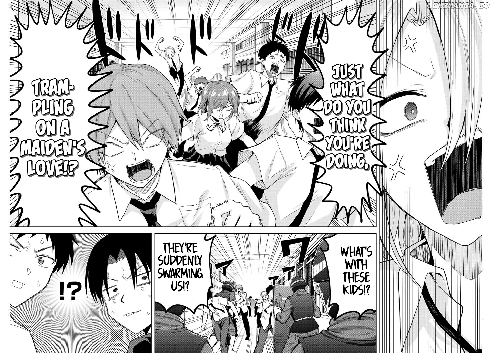 The death game is all that Saotome-san has left chapter 34 - page 6