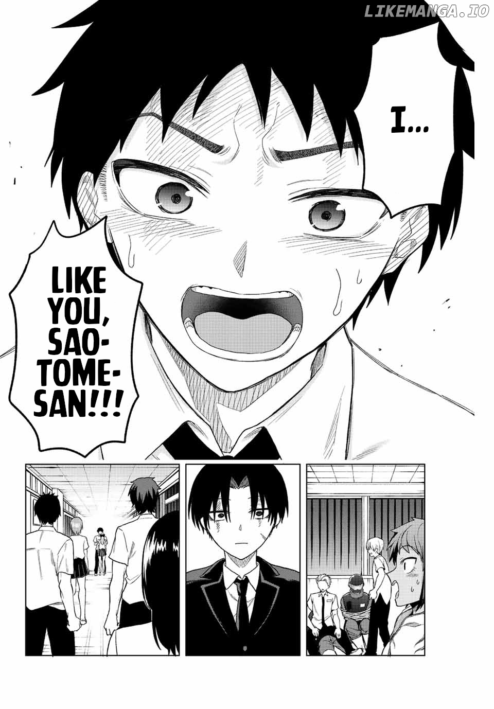 The death game is all that Saotome-san has left chapter 36 - page 4