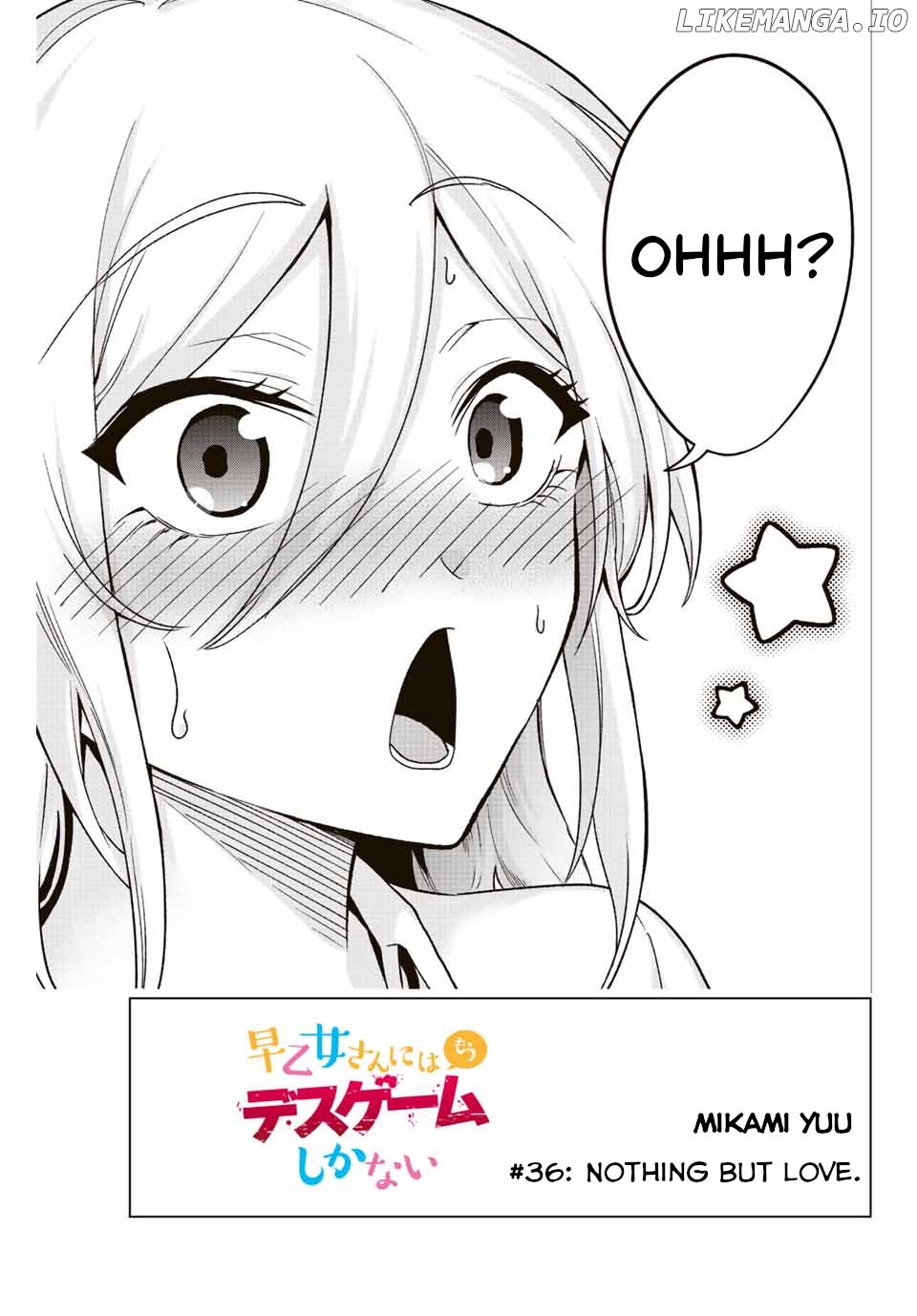 The death game is all that Saotome-san has left chapter 36 - page 5