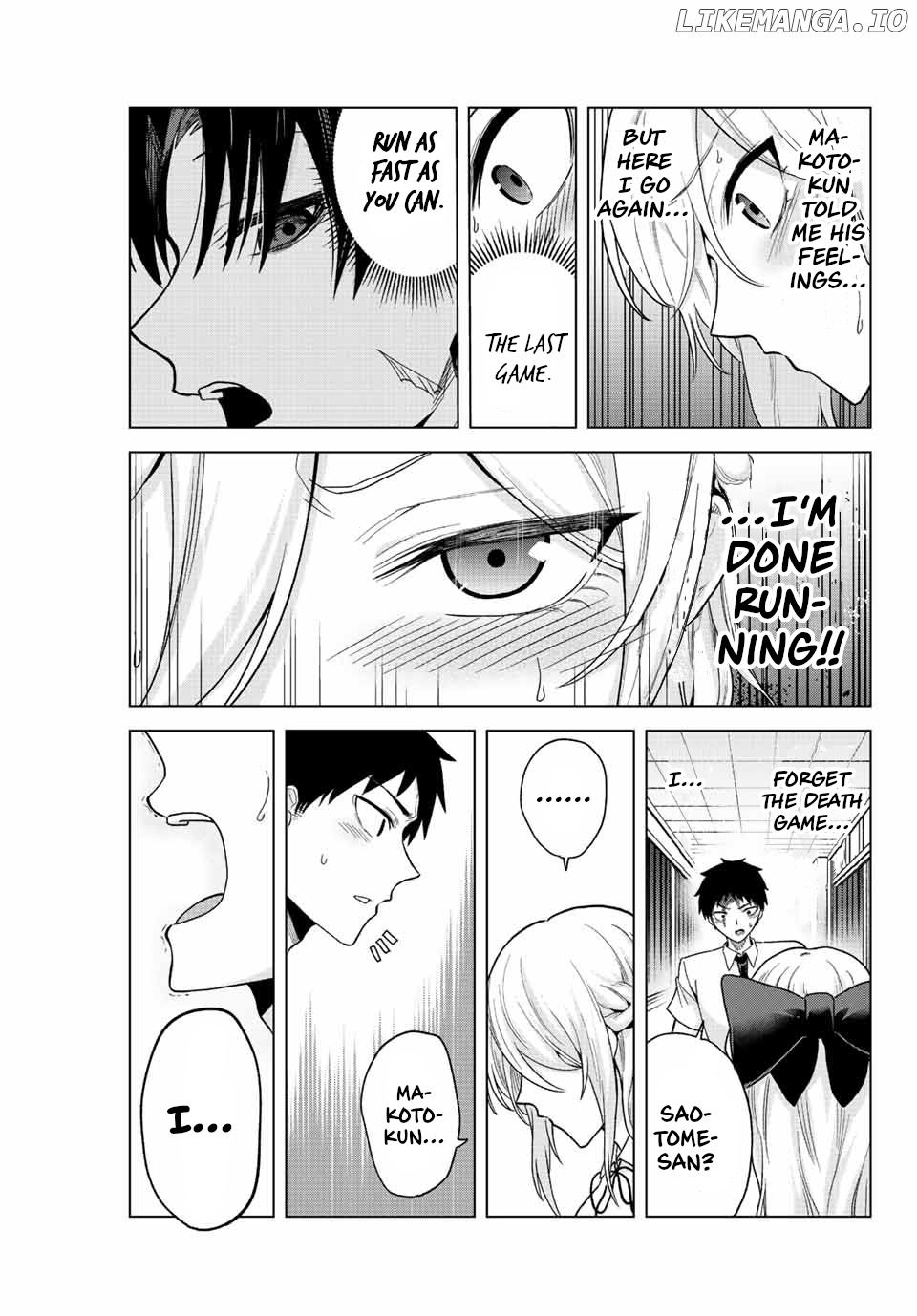 The death game is all that Saotome-san has left chapter 36 - page 9