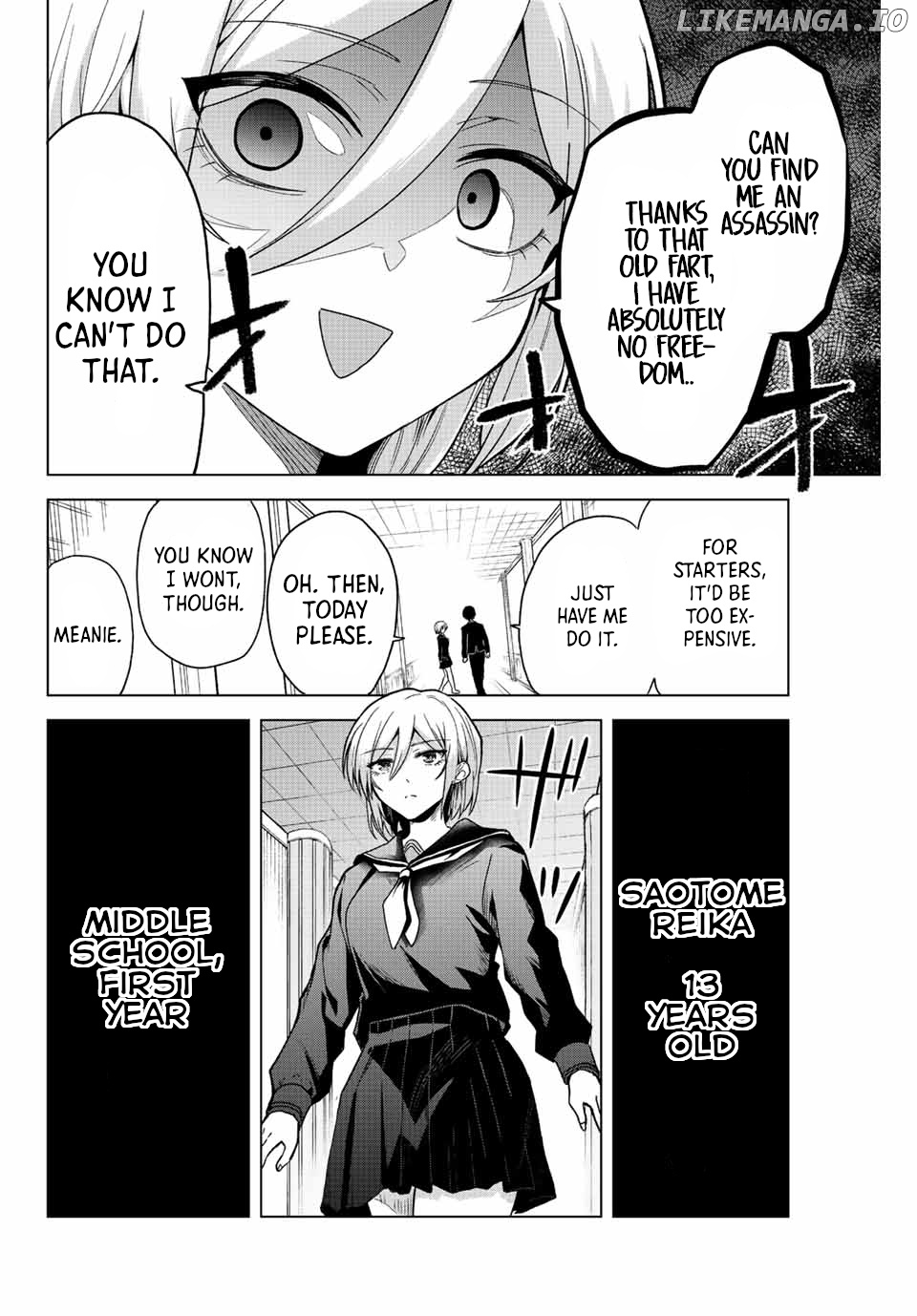 The death game is all that Saotome-san has left chapter 27 - page 2