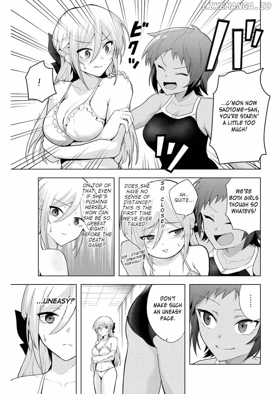 The death game is all that Saotome-san has left chapter 4 - page 19