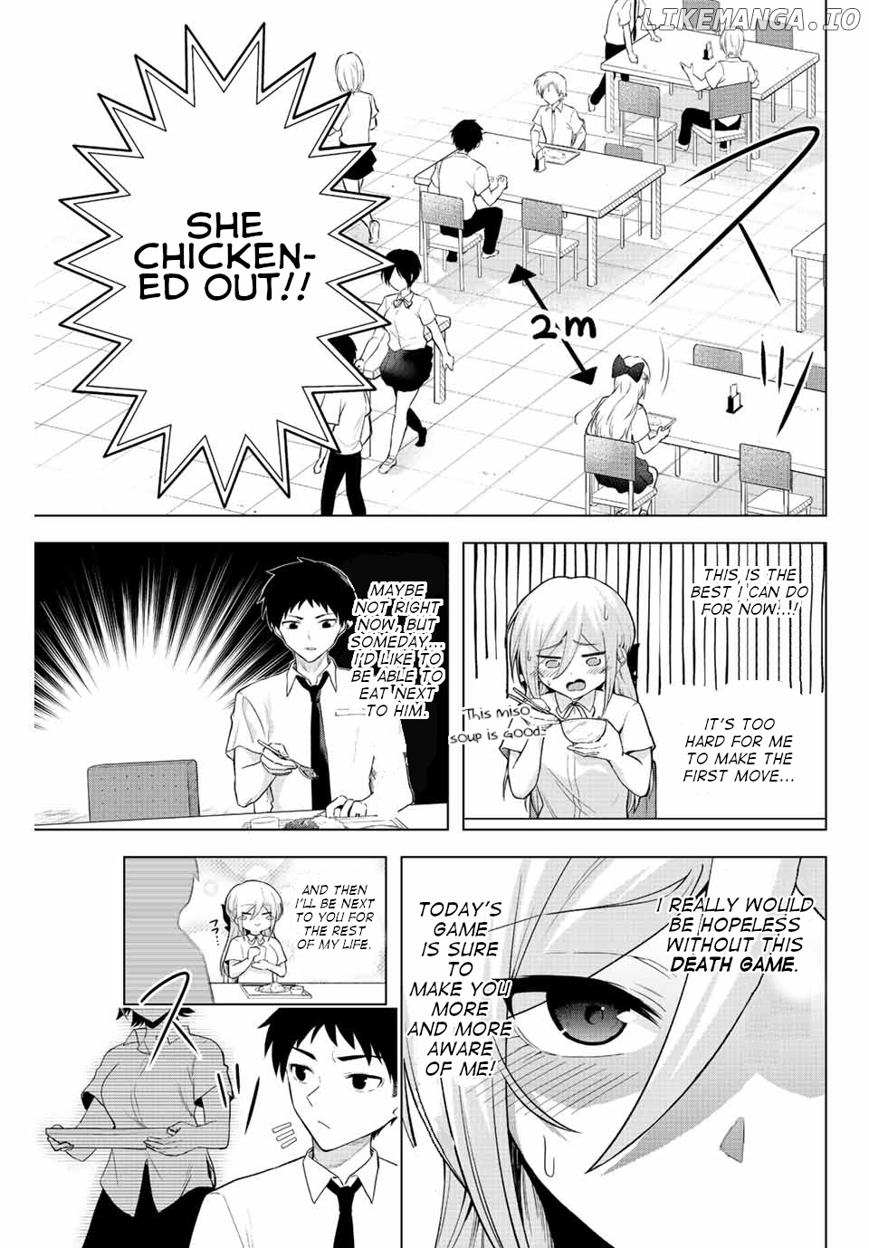 The death game is all that Saotome-san has left chapter 4 - page 5