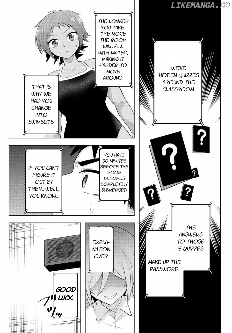 The death game is all that Saotome-san has left chapter 5 - page 3