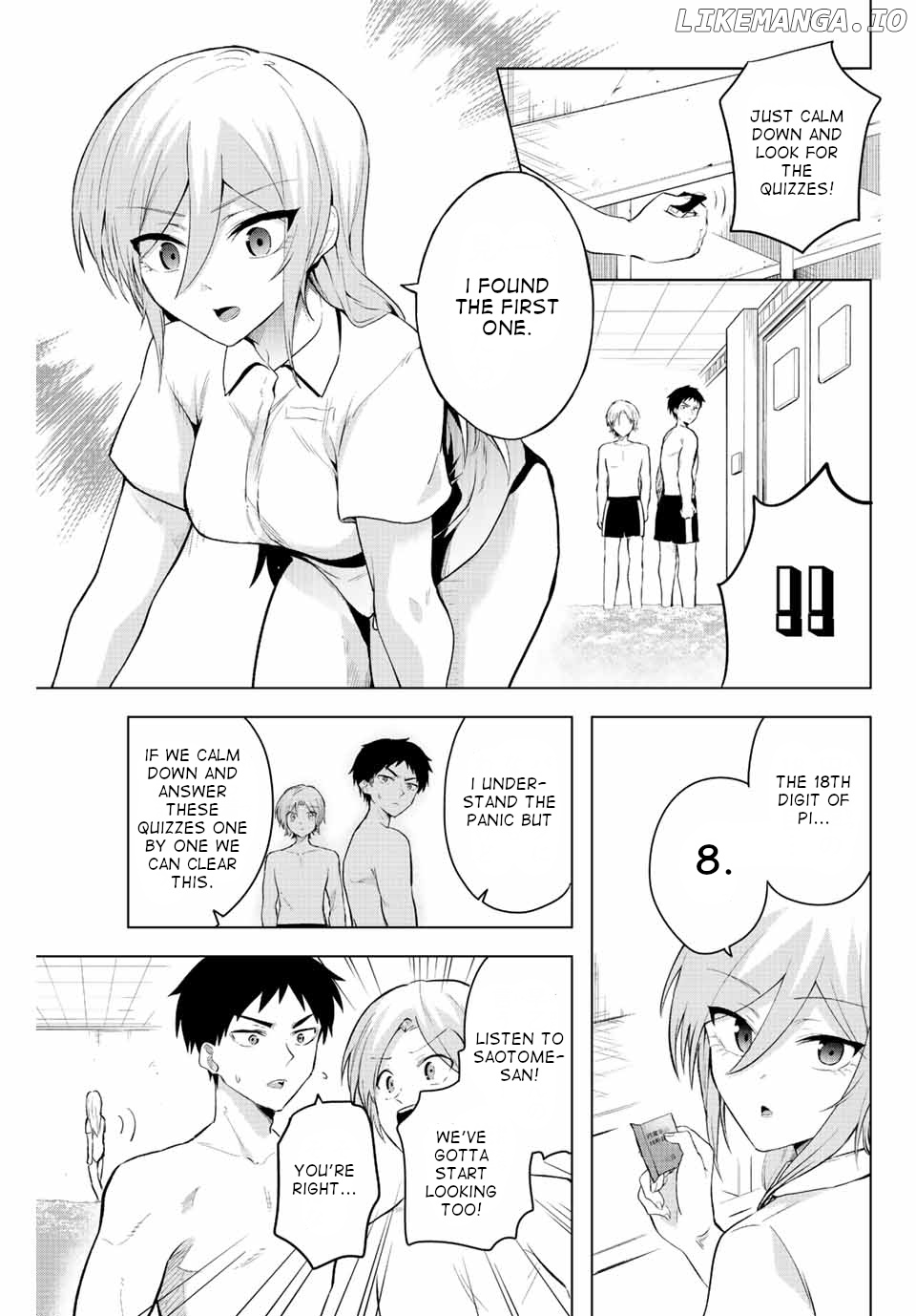 The death game is all that Saotome-san has left chapter 5 - page 5