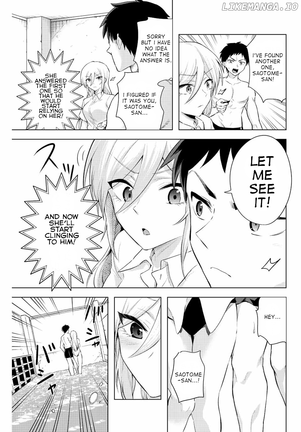 The death game is all that Saotome-san has left chapter 5 - page 7